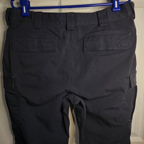 5.11 Tactical Cargo Pants – Men's 36x32, Dark Gray, Durable Utility Workwear - Picture 4 of 8